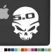 Ford 5.0 Badass Skull Decal